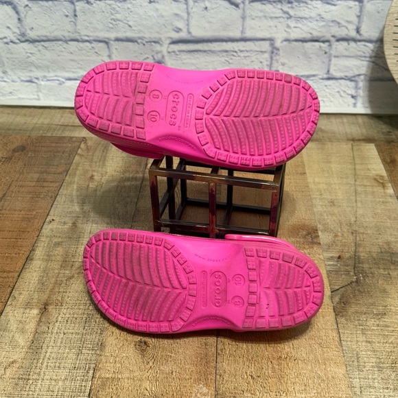 Crocs Classic High-Shine Clog - Pink Crush - Picture 7 of 8